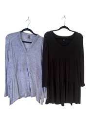 Shirt Dress Set Of 2 - S, L (BR2)