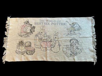 The World Of Beatrix Potter Cotton Rug (bsmt)