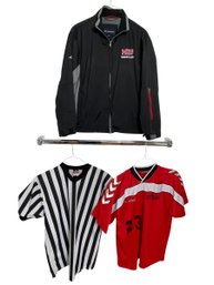 Mhead High Wrestling Jacket S, Hummel Brand Jersey L, Alleson Referee Shirt M (Bsmt)