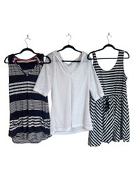 Set Of 3 Pool/beach Coverups XXL, L (BR2)