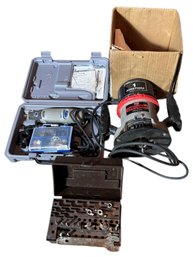 Dremel, & Craftsman Hand Router (B)