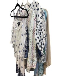 6 Tops-2 Made In Italy L?, Unbranded XL?, Damee L, Habitat XL