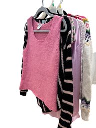 Pretty In Pink-marine Layer XL, Unbranded M, Vince M, I.N.C -L, Shu Shu M, Play L (BR1)