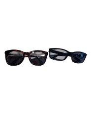 2 Pairs Of Sunglasses-polo Like And Kate Spade Like (bR2)