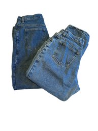 Llbean Dbl Lined Jeans  Red 16R, Green 18P.( B2)