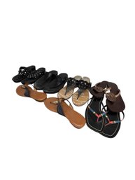 6 Pairs Of Well Loved Summer Sandals Size 5-7.5(BR2)