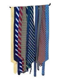 12 Mens Ties #3  Jos.A.Bank, Brooks Bros., DIFF, Nautica,