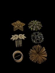 4 Pins And 1 Hair Comb (BR2)