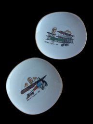 Richard Ginori Alitalia Airlines Dish Set Of 2
