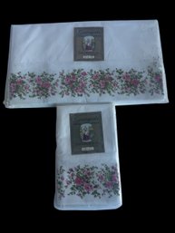 Springmaid Cotton Floral Sheet Set
