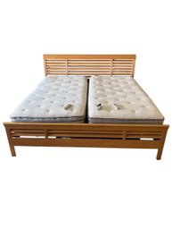King Maple Head Foot Board.