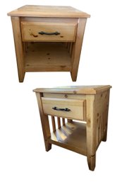 Boyd Pine Bed Side Tables (MB)