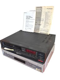 DVD And VHS Player Set Of 2 (LR1)