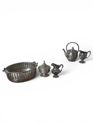 Set Of 5 Antique Dishes (D)