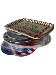 Assorted Plastic Platters (SR)