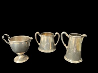 Wallace Creamer & Sugar, Weighted Sterling Creamer (sR)