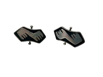 JS Mexico Sterling Silver Cufflinks  (SR)