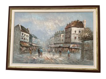 Luckmann Original Painting Of A European (L)