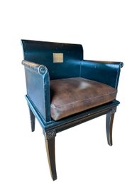 Wooden Arm Chair With Removable Cushion (L)