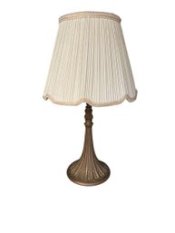 Neoclassical Double Bulb Brass Lamp 25x7 BR1