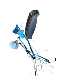 Fan With 3 Desk Lamps That Attach To The Desk BR3
