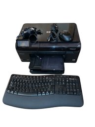 HP  PhotoSmart Plus &  Microsoft Keyboard  (Bbkrm)