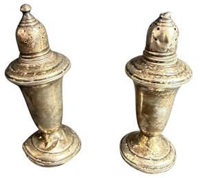 Empire Sterling Silver Weighted Salt & Pepper Shaker Pair