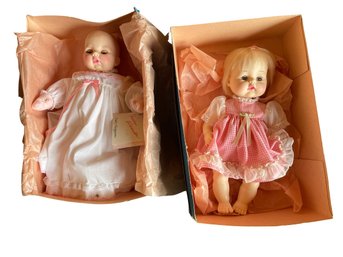 Alexander Dolls Sweet Baby & Baby Huggums (den)