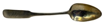 Sterling Silver Engraved Spoon A