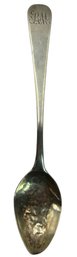 Engraved Sterling Silver Spoon B