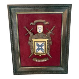 Connolly Coat Of Arms Art.  (DR)
