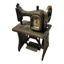 Waterbury Sewing Machine. Mini Clock