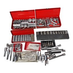 Large Assortment Of Ratchet Sockets (WS)