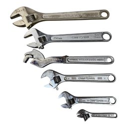 Craftsman Adjustable Wrench Assortment 6pc (WS)