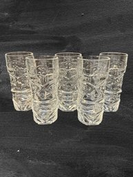 Tiki Face Drinking Glasses 5pc