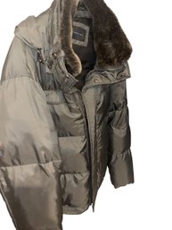 Men's Puffer Jacket By Andrew Marc New York Size L BR1 Cliset