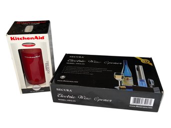 Kitchen  Aid Food Mill & Secura Electric Wine Opener