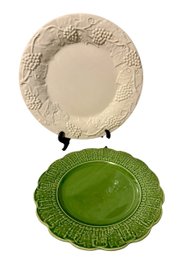 Bordallo Pinheiro Ceramic Serving Plates
