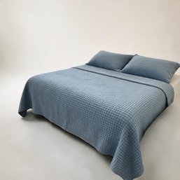 Serena & Lily King Bed Spread And 2 Shams