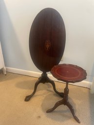 Chippendale Style Pedestal Table & Plant Stand
