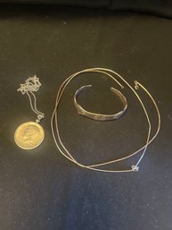 Sterling Necklaces & Bracelet