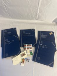 5 Whitman Books Of Coins & Stamps
