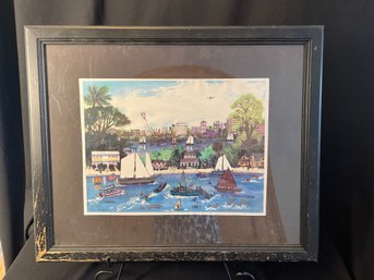 View Of Sarasota Print