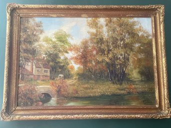 Oil Painting F.Duncan