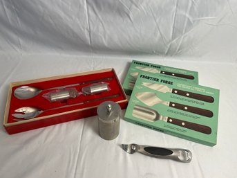 Vintage Serving Sets, Toothpick Holder