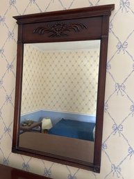 Antique Mahogany Mirror