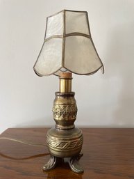 Brass Accent Lamp