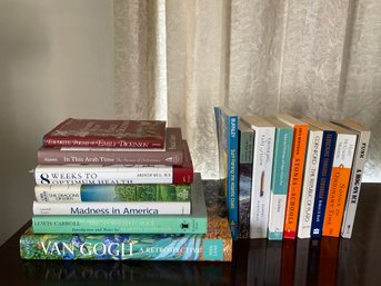 7 Hardcovers, 9 Paperbacks