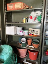 Shelf Of Garage Items