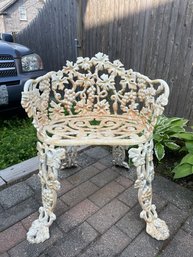 Wrought Iron Garden Chair